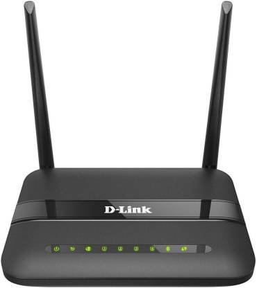 D-Link DSL-2750U Wireless N 300 ADSL2+ Modem Router
