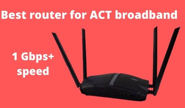 Best router for ACT broadband