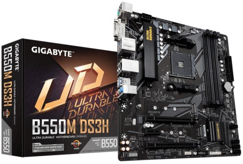 Gigabyte B550 DS3H motherboard
