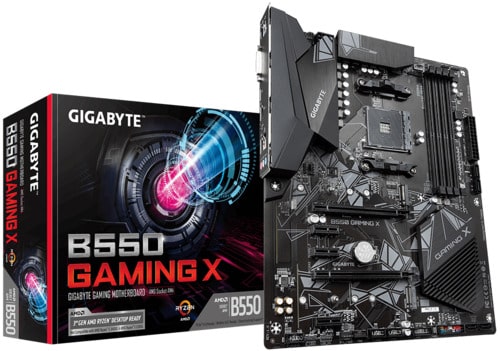 Gigabyte B550 Gaming X motherboard