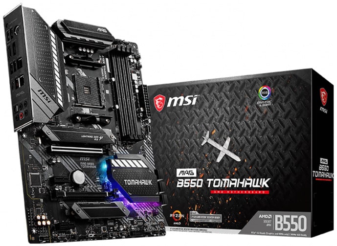 MSI B550 Tomhawk motherboard