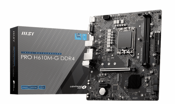 MSI H610m-G DDR4 Motherboard