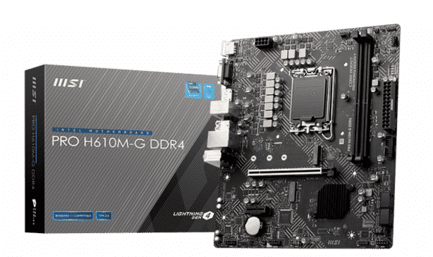 MSI H610m-G DDR4 Motherboard