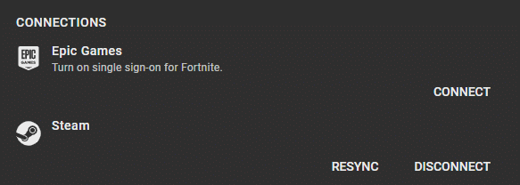 GeForce NOW setting up Connections
