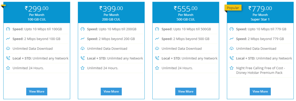 BSNL ADSL broadband plans