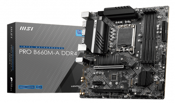 MSI PRO B660M-A Motherboard