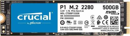 Crucial P1 500 Gb SSD