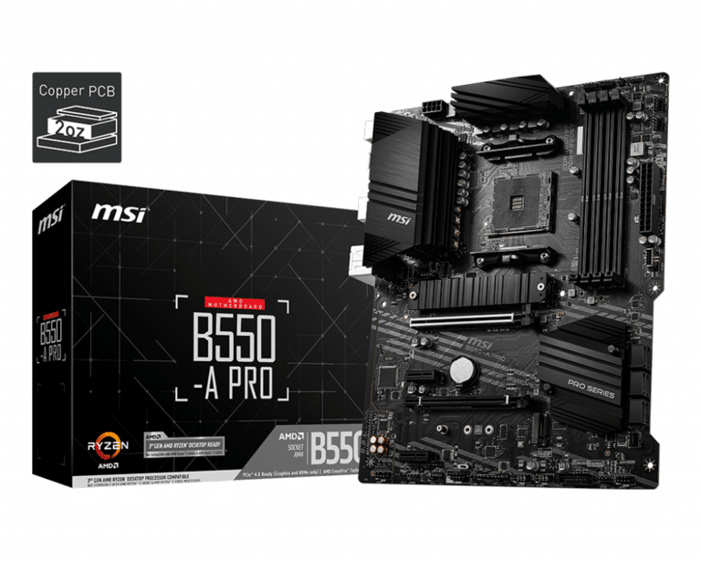 MSI B550-A PRO ProSeries motherboard