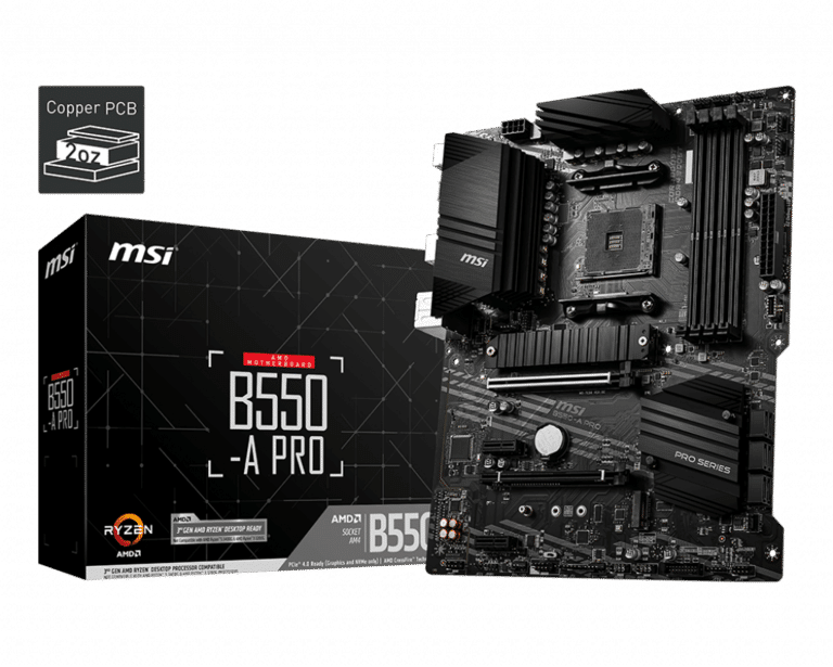 MSI B550-A PRO ProSeries motherboard
