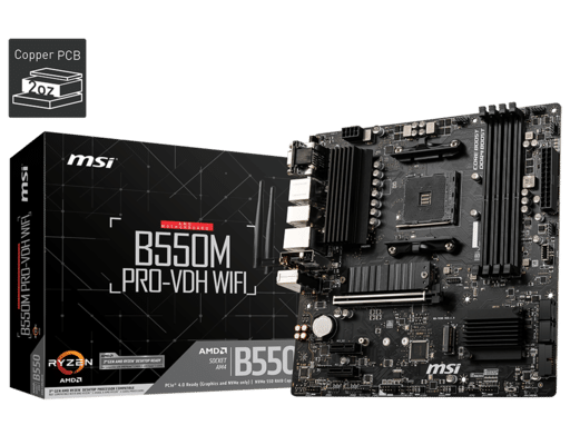 MSI B550M PRO-VDH Motherboard