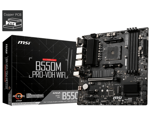 MSI B550M PRO-VDH Motherboard