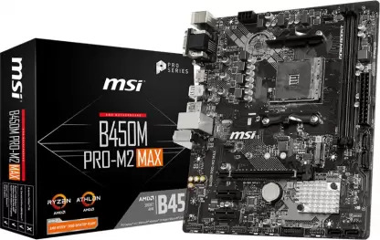 MSI B450M PRO-M2 Max computer motherboard