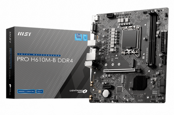 Msi PRO H610m-B DDR4 Motherboard