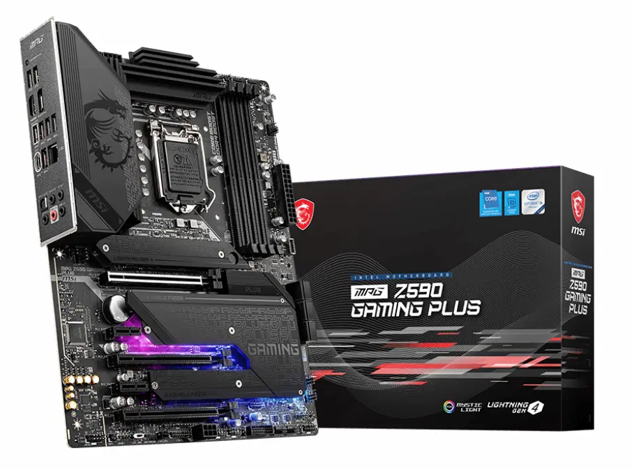MSI MPG Z590 Gaming Plus Motherboard ATX