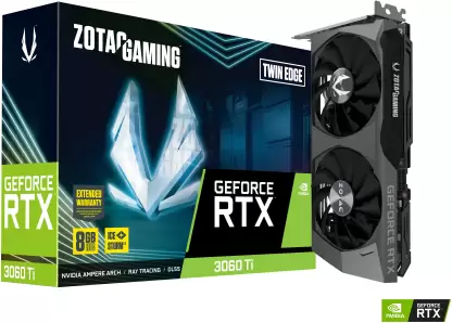 Zotac GeForce RTX 3060 Ti 8 Gb Graphics Card