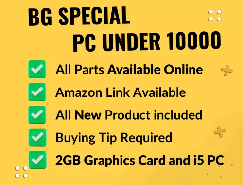 Best PC build Under 10000