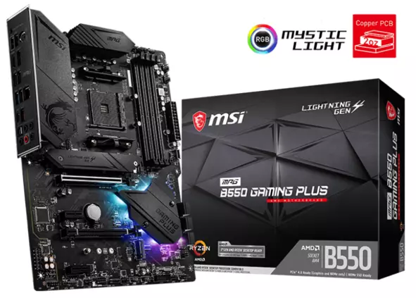 MSI MPG B550 GAMING PLUS Motherboard