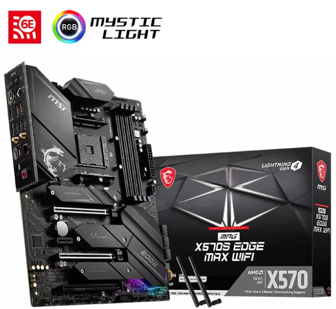MSI MPG X570S EDGE MAX WIFI AM4 Motherboard