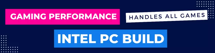 Gaming Performance Of Intel PC BUILD