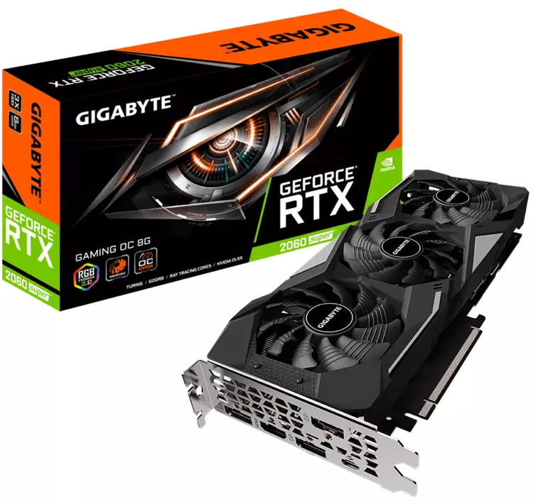 Gigabyte GeForce RTX 2060 Super 8Gb Graphics Card