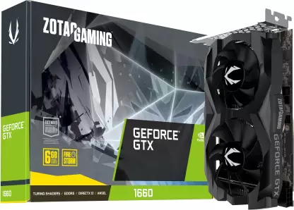 Zotac Geforce GTX 1660 6Gb Graphics card