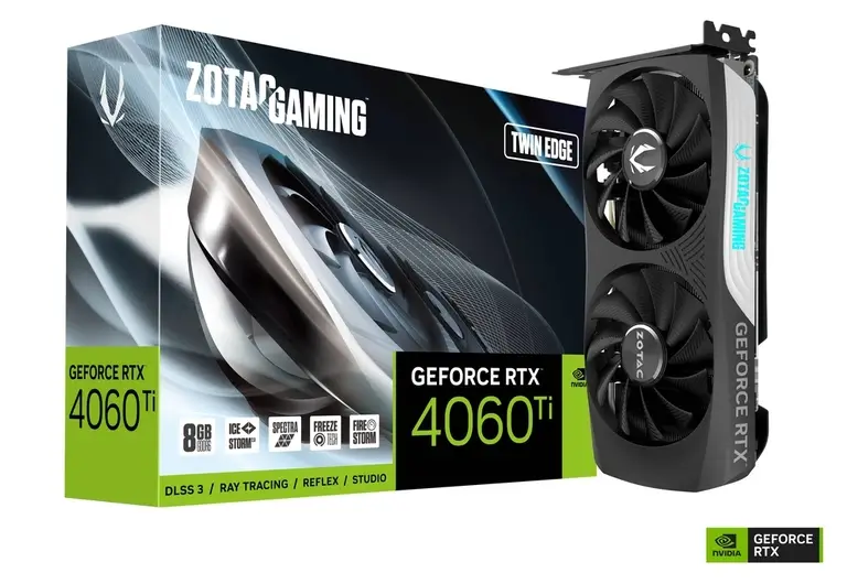 Zotac Geforce RTX 4060 Ti 8 Gb Graphics Card