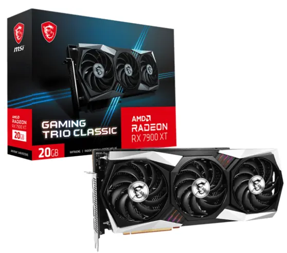 Msi Radeon Rx 7900 XT 20 Gb Graphics Card