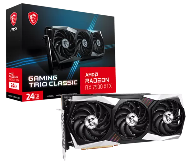 Msi Radeon Rx 7900 XTX 24 Gb Graphics Card