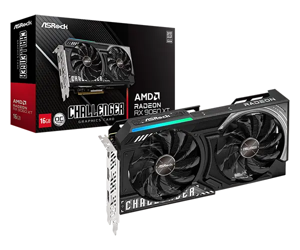 Asrock Radeon Rx 9060 XT 16 Gb Graphics Card