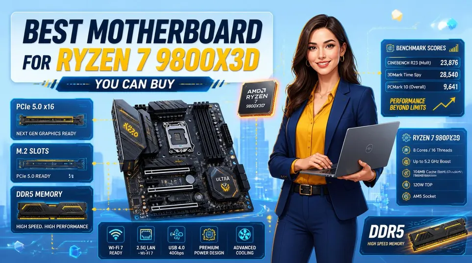 Best Motherboard for Ryzen 7 9800X3D